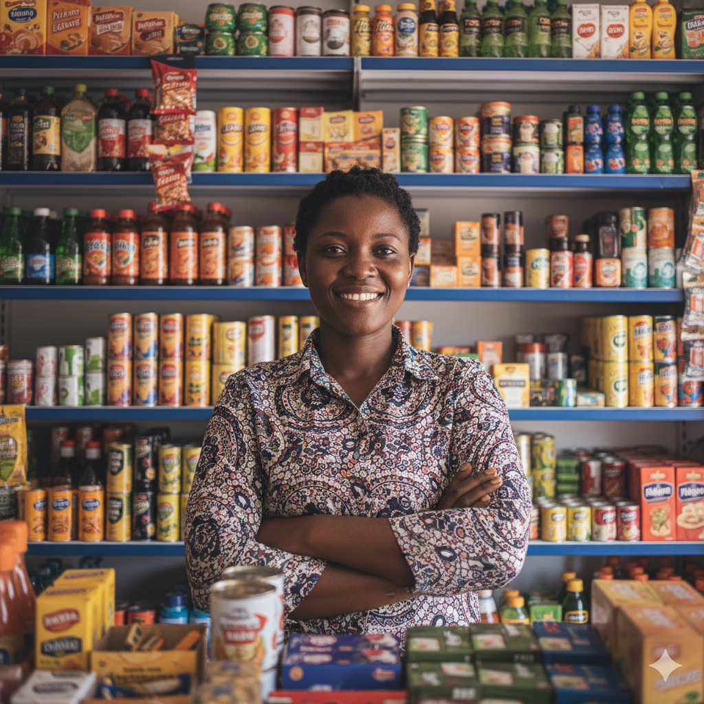 Empreendedora no seu negócio